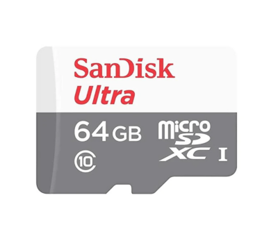 Sandisk Ultra 64GB Class 10 MicroSDXC Card
