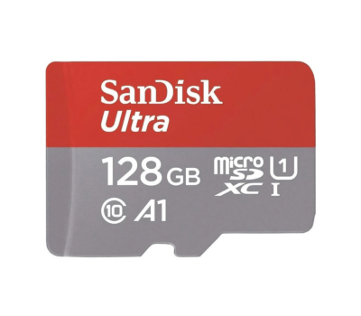 SanDisk Ultra 128GB Class 10 MicroSDXC Memory Card