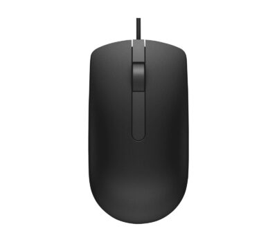 Dell MS116 Black Ambidextrous USB Mouse
