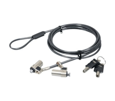 Port Security Cable Twin Head Keyed