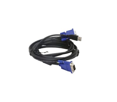 D-Link 18m VGA & USB-A KVM Cable Set