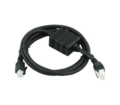 Zebra DC Power Cable Assembly with 4-slot Cradle