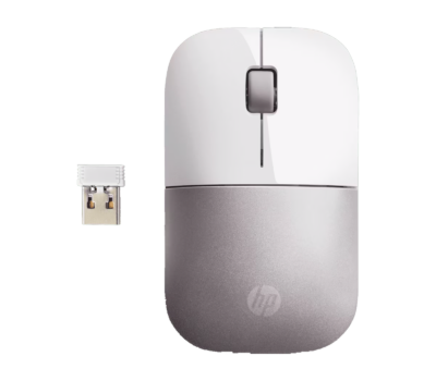HP Z3700 Dual Wireless White Pink Mouse