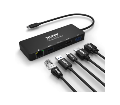 Port 85W USB-C Universal Travel Docking Station