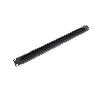 Zone 1U Black Brush Panel