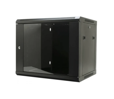 Zone 12U 600mm IP54 Black Wall Mount Cabinet