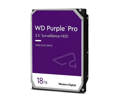 WD Purple Pro AI Surveillance 18TB 3.5" SATA Internal HDD