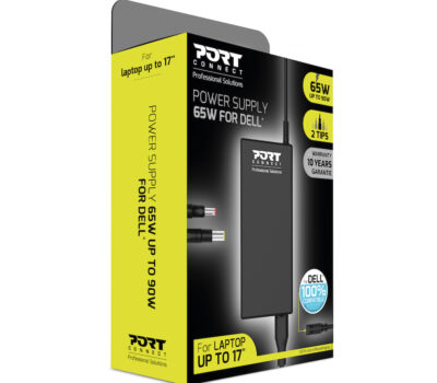 Port 65W Dell AC Adapter