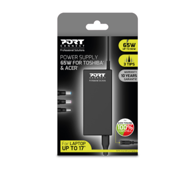 Port 65W Acer & Toshiba AC Adapter