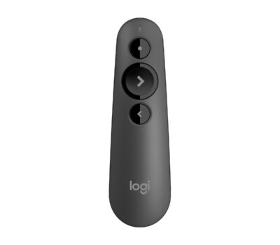 Logitech R500s Graphite Wireless & Bluetooth Laser Presentation Remote