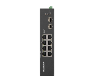 Hikvision 8 Port Gigabit Unmanaged Harsh POE Switch