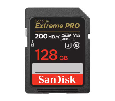 SanDisk Extreme Pro 128GB SD UHS-I Memory Card