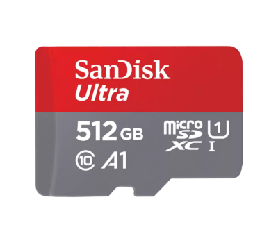 Sandisk Ultra 512GB 150MBS A1 Class 10 MicroSDXC Card