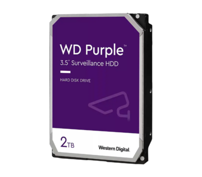 WD Purple Surveillance 2TB 3.5" SATA Internal HDD