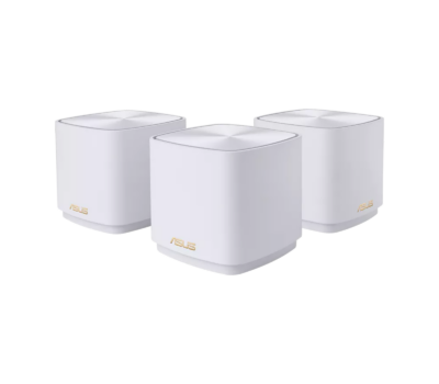 Asus ZenWifi XD4 Plus AX1800 White 3-Pack Wi-Fi Router Kit