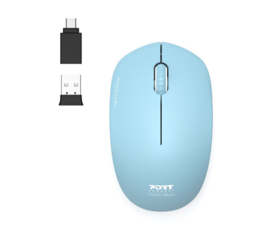 Port 2.4GHz Collection II Azur Wireless Mouse