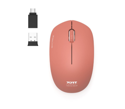 Port 2.4GHz Collection II Terracota Wireless Mouse