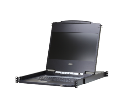 ATEN SINGLE RAIL LCD CONSOLE