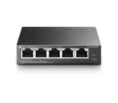 TP-Link 5 Port Gigabit Unmanaged Desktop POE Switch