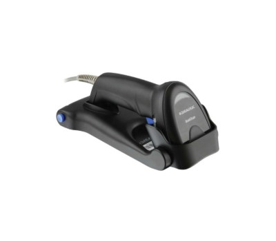 Datalogic Quickscan Lite QD2220 Kit Linear Imager USB Only Black kit Includes Scanner 1D USB Cable 90A052065 And Stand STD QW25 BK