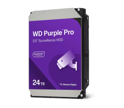 WD Purple PRO with AI 24TB SATA 3.5" Surveillance Internal HDD