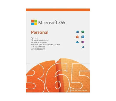 Microsoft 365 Personal ENGL 1 Year Subscription - AFRICA ONLY
