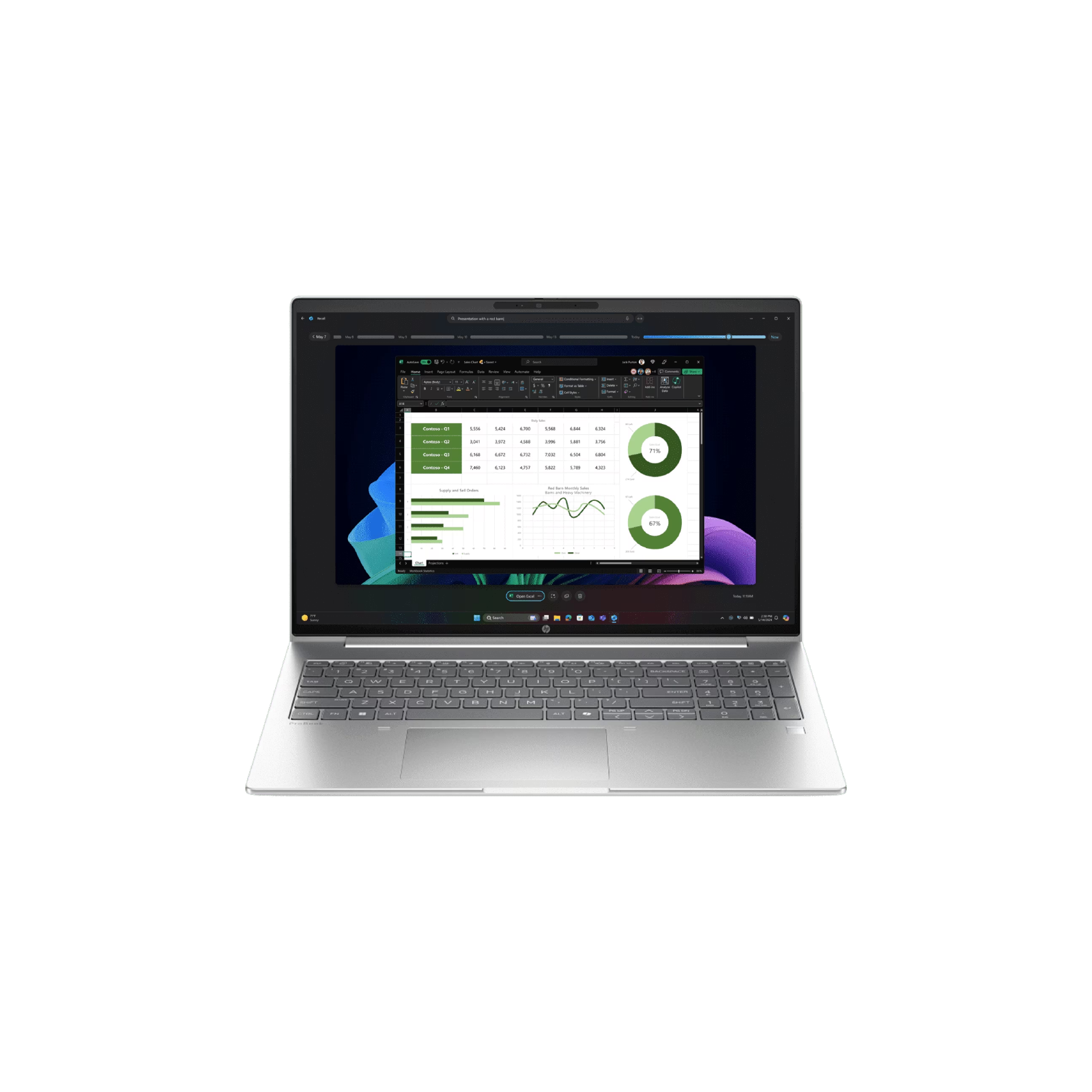 HP ProBook 4 G1i 16" Core-U7 24GB 1TB Win 11 Pro Notebook