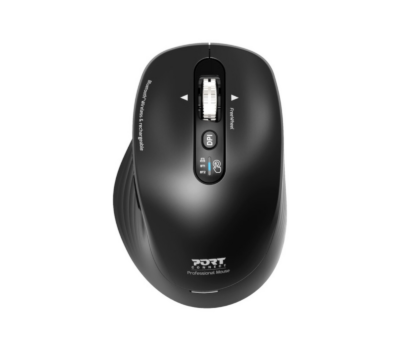 Port Business Wireless Black Mouse