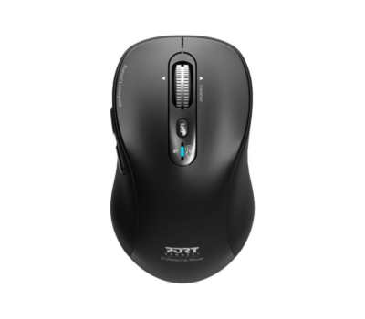 Port Expert Wireless Black Mouse