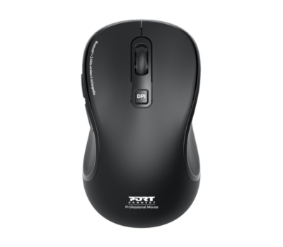 Port Essential Wireless Black Mouse
