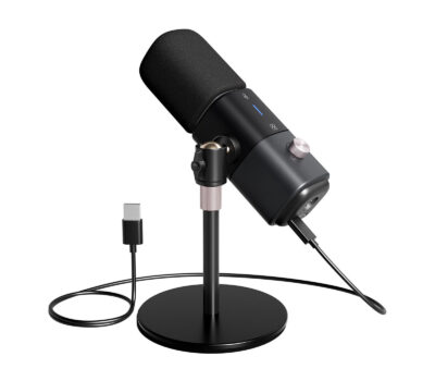 NearStream Podcast/Condenser Microphone with Desk Stand