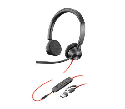HP Poly Blackwire 3325 USB-C Microsoft Teams Stereo Business Headset