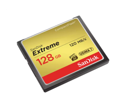 SanDisk Extreme Compact 128GB Flash Memory Card