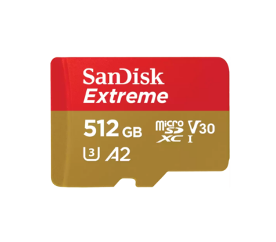 SanDisk Extreme 512GB MicroSD UHS-I Memory Card